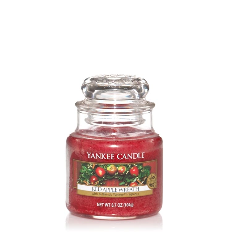 Yankee Candle Red Apple Wreath 104 g - Festlich - rot - 1120699E