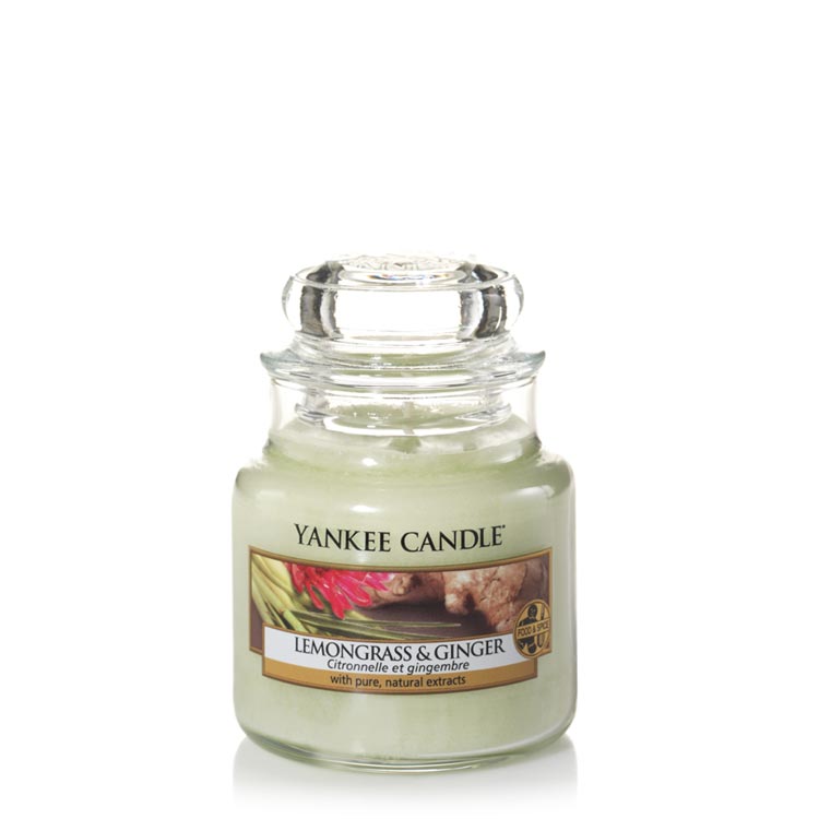 Yankee Candle Lemongrass & Ginger 104 g - Würzig - hellgrün - 1507706E