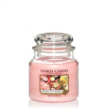Yankee Candle Fresh Cut Roses 411g - Duftkerze