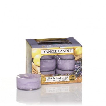 Yankee Candle Lemon Lavender Teelichter 118 g - Duftkerze
