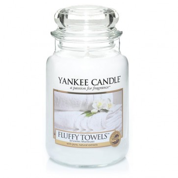 Yankee Candle Fluffy Towels 623g  - Duftkerze
