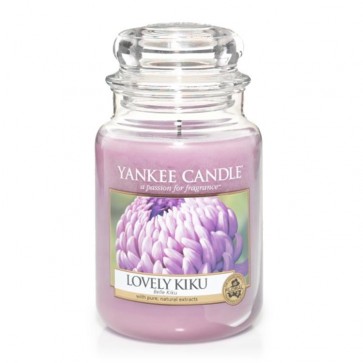 Yankee Candle Lovely Kiku 623g - Duftkerze 