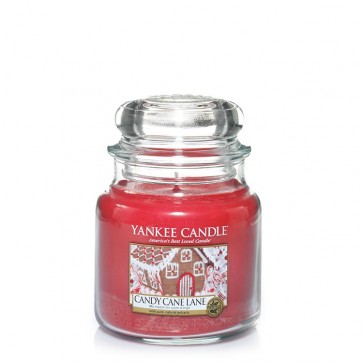 Yankee Candle Candy Cane Lane 411g - Duftkerze