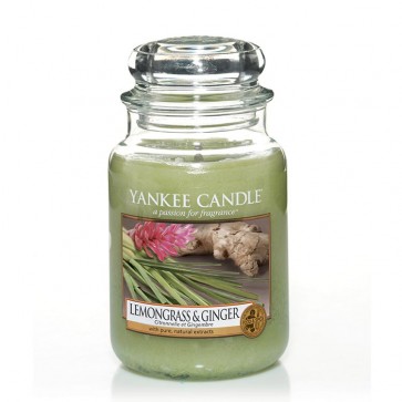 Yankee Candle Lemongrass & Ginger 623g - Duftkerze