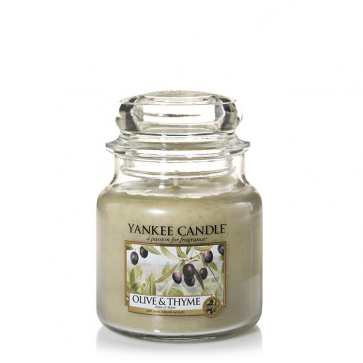 Yankee Candle Olive & Thyme 411g - Duftkerze