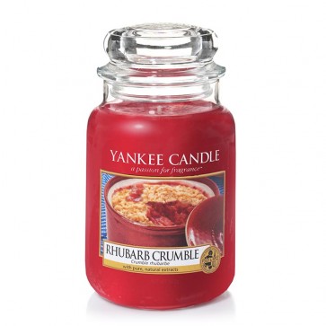 Yankee Candle Rhubarb Crumble 623g - Duftkerze