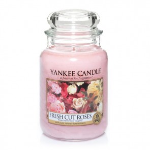 Yankee Candle Fresh Cut Roses 623g - Duftkerze