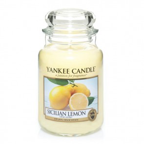 Yankee Candle Sicilian Lemon 623g - Duftkerze
