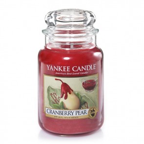 Yankee Candle Cranberry Pear 623g - Duftkerze