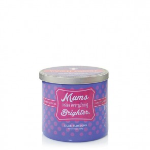 Yankee Candle Mums make everything Brighter. (Lilac Blossoms) 2-Docht 283 g