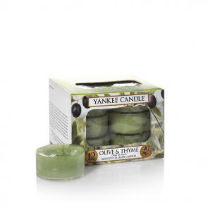 Yankee Candle Olive & Thyme Teelichter 118 g